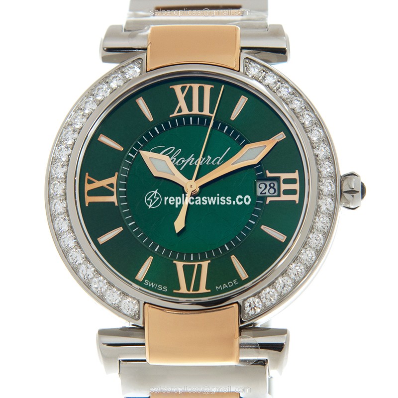 Chopard 388532-6009 IMPERIALE Quartz 18kt Rose Magic & Diamond