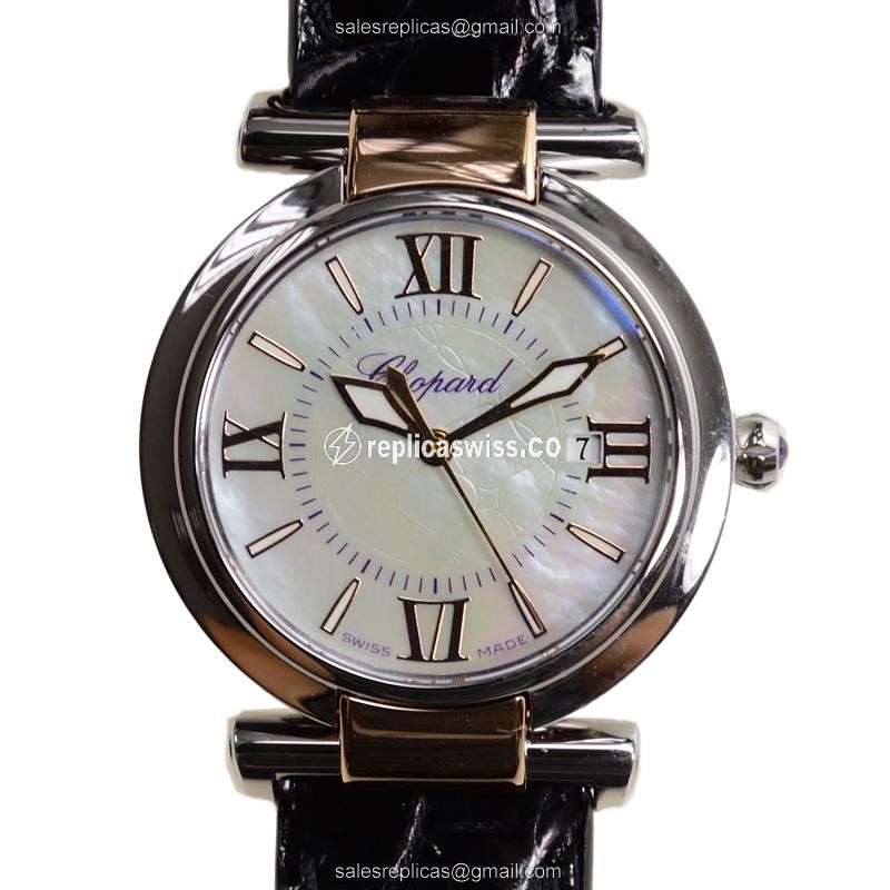 Chopard 388541-6001 IMPERIALE Quartz 18kt Rose Gold & Steel