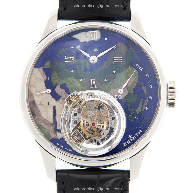 Zenith 40.2211.8804/91.C714 ACADEMY Manual Wind 950 Platinum
