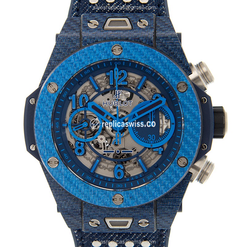Hublot 411.YL.5190.NR.ITI15 BIG BANG Automatic Carbon Fiber