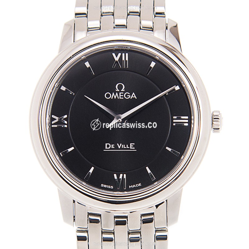 Omega 424.10.27.60.01.001 DE VILLE Quartz Stainless Steel