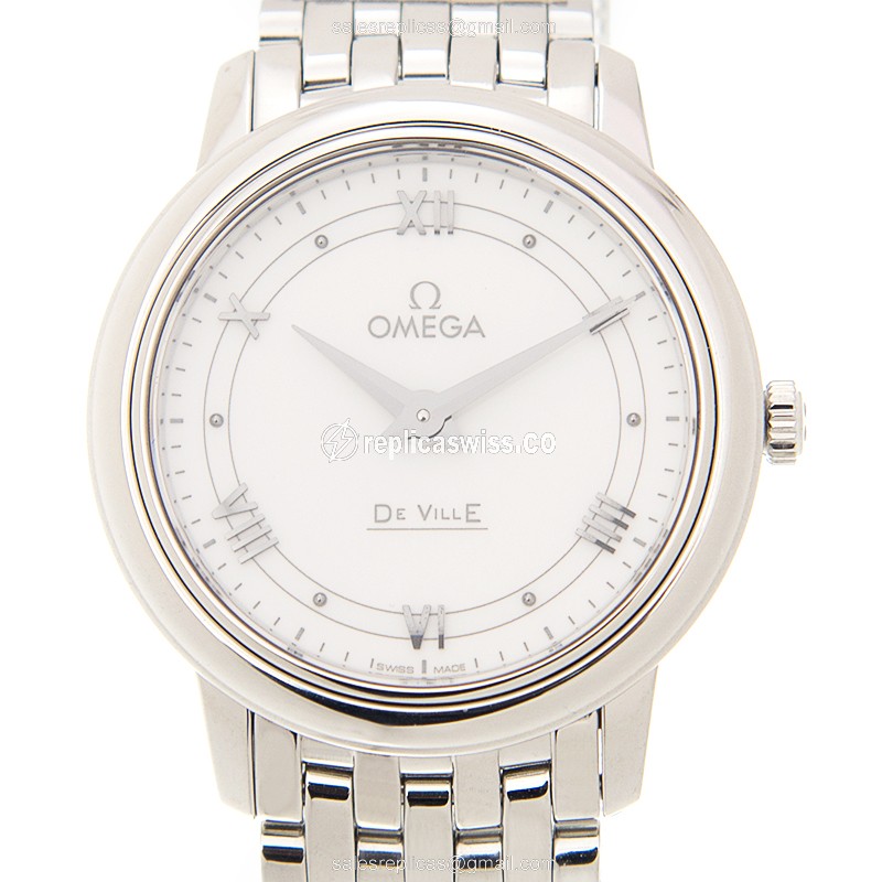 Omega 424.10.27.60.04.001 DE VILLE Quartz Stainless Steel