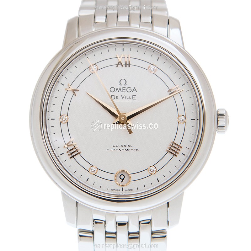 Omega 424.10.33.20.52.001 DE VILLE Automatic Stainless Steel
