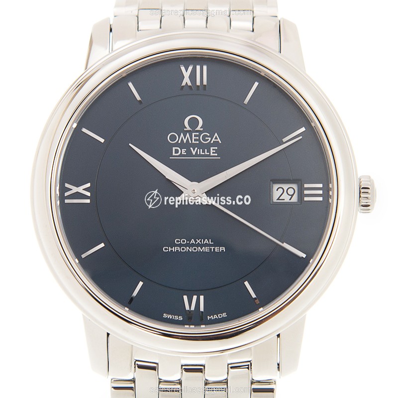 Omega 424.10.37.20.03.001 DE VILLE Automatic Stainless Steel