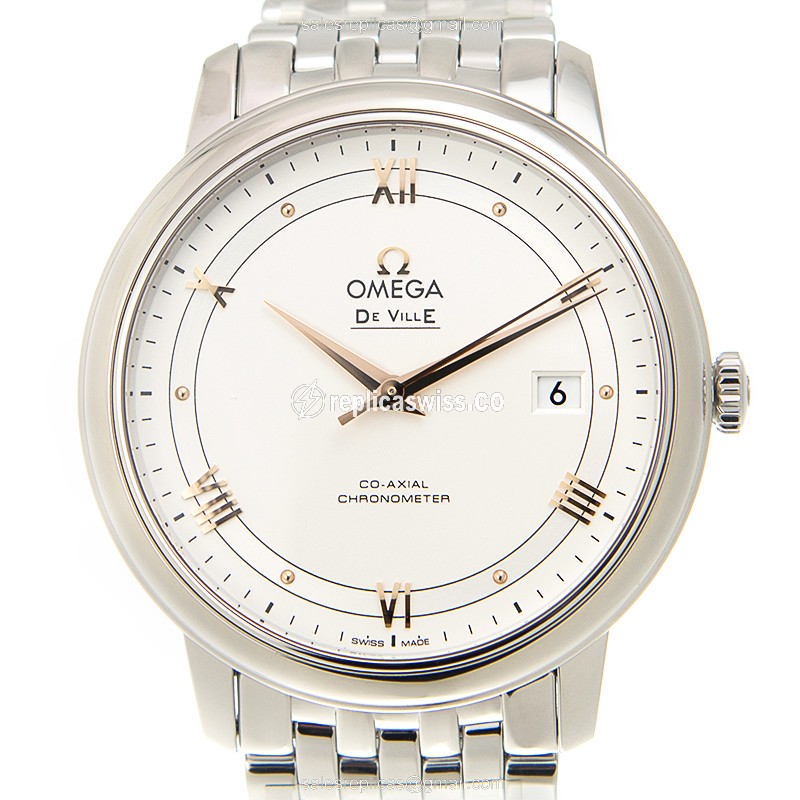 Omega 424.10.40.20.02.002 DE VILLE Automatic Stainless Steel