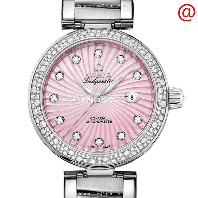 Omega 425.35.34.20.57.001 DE VILLE Automatic Stainless Steel & Diamonds