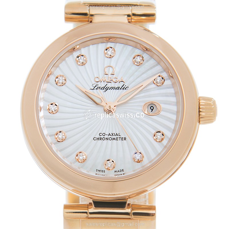 Omega 425.60.34.20.55.001 DE VILLE Automatic 18kt Rose Gold