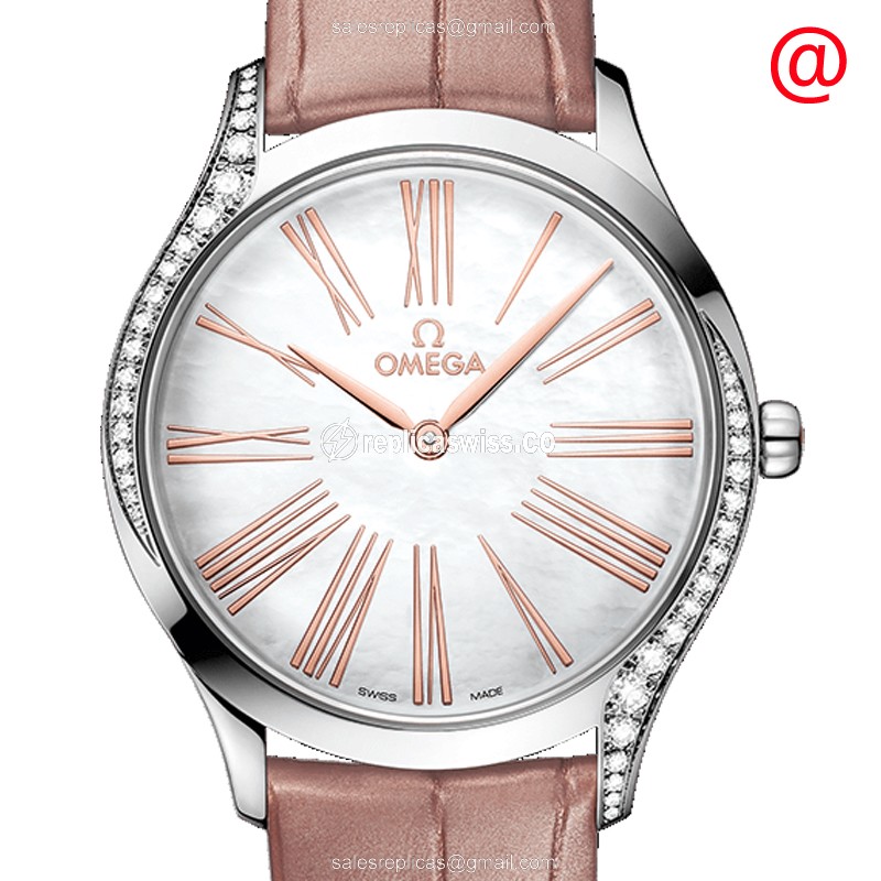 Omega 428.18.36.60.?05.002 DE VILLE Quartz Stainless Steel & Diamonds