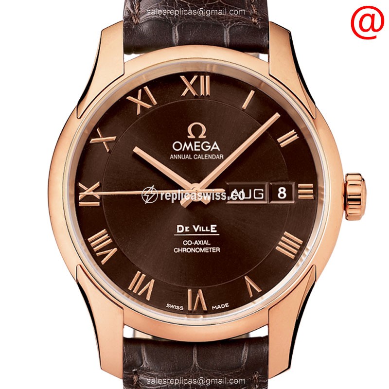 Omega 431.53.41.22.13.001 DE VILLE Automatic 18kt Rose Gold