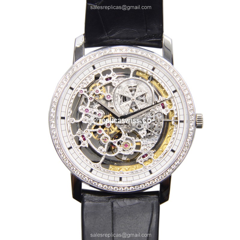 Vacheron Constantin 43578/000g-9393 TRADITIONNELLE Automatic 18kt White Gold & Diamond