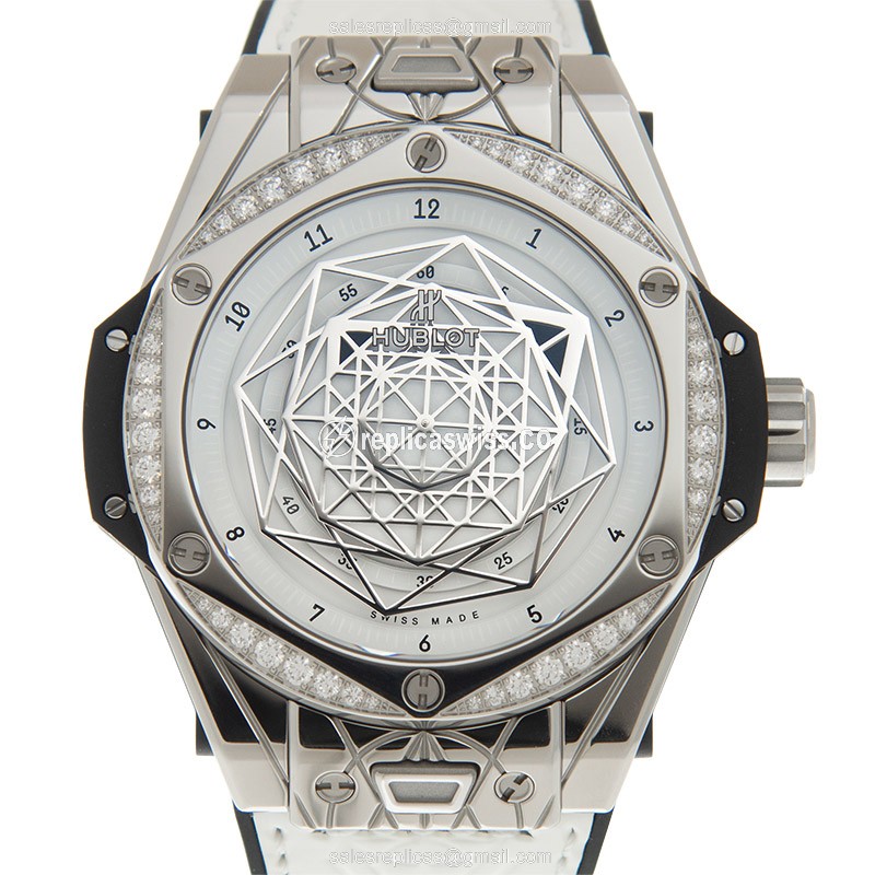 Hublot 465.SS.2027.VR.1204.MXM19 (LTD 200) BIG BANG Automatic Stainless Steel & Diamonds