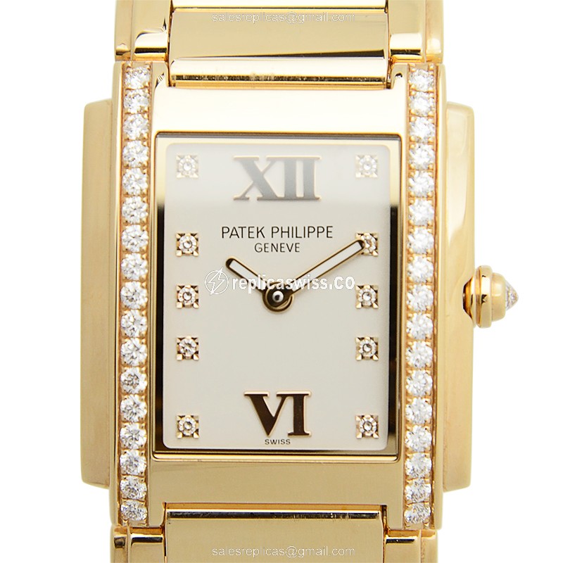 Patek Philippe 4910/11R-011 TWENTY-4 Quartz 18kt Rose Gold