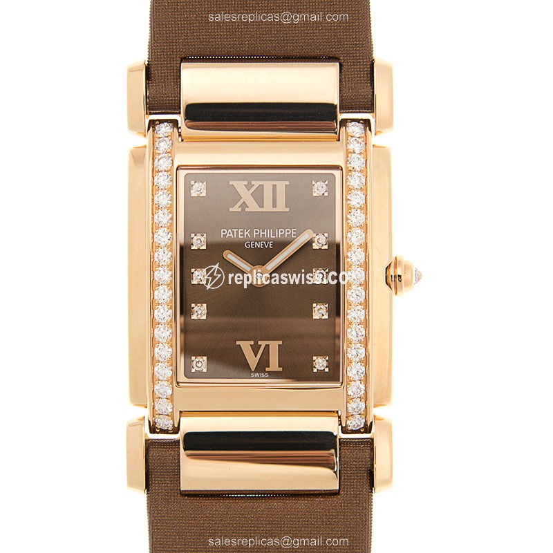Patek Philippe 4920R-001 TWENTY-4 Quartz 18kt Rose Gold