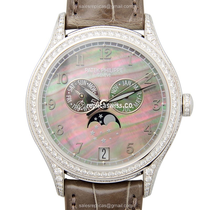 Patek Philippe 4948G-001 COMPLICATIONS Automatic 18kt White Gold & Diamond