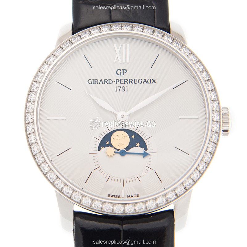 Girard Perregaux 49524D11A171-CK6A GIRARD-PERREGAUX 1966 Automatic Stainless Steel & Diamonds