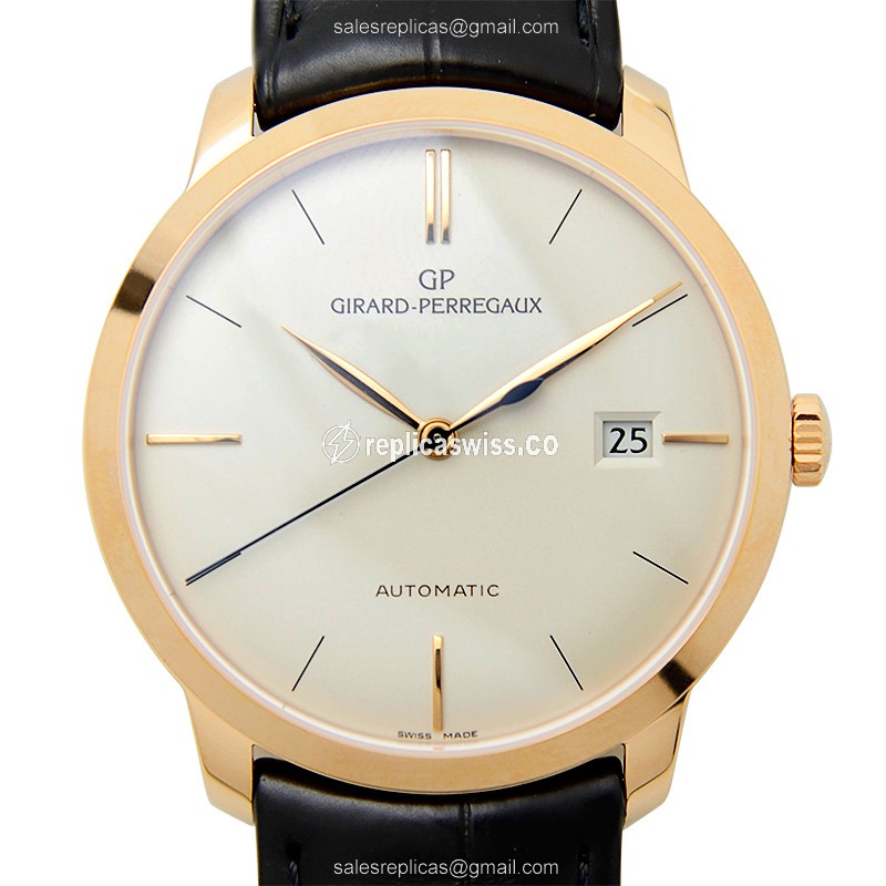 Girard Perregaux 4952552131BK6A GIRARD-PERREGAUX 1966 Automatic 18kt Rose Gold