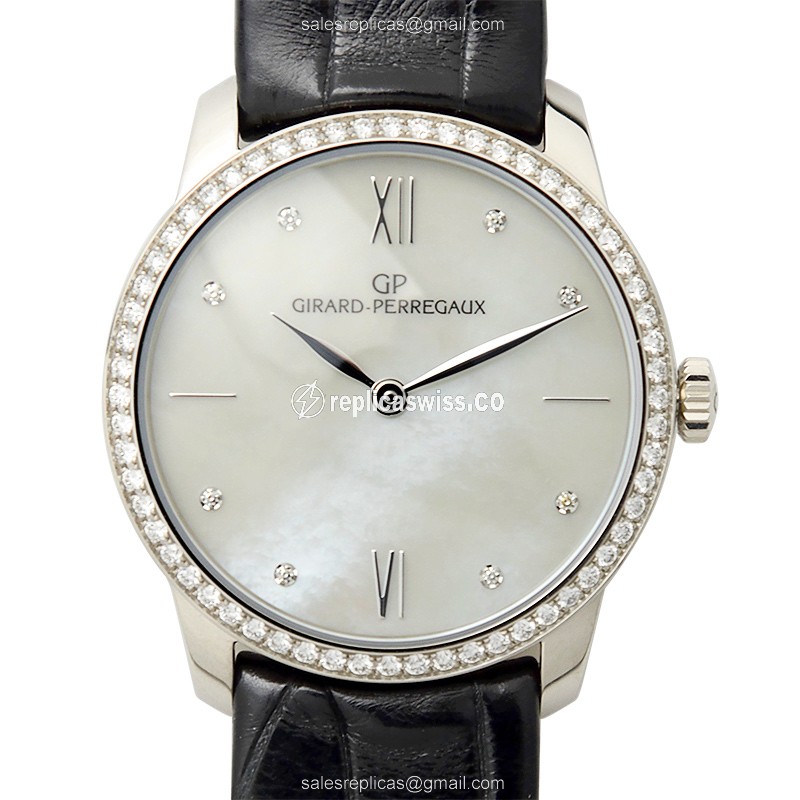 Girard Perregaux 49528D53A771CK6A GIRARD-PERREGAUX 1966 Automatic 18kt White Gold & Diamond