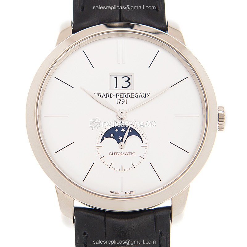 Girard Perregaux 49556-53-132-BB6C 1966 Automatic 18kt White Gold