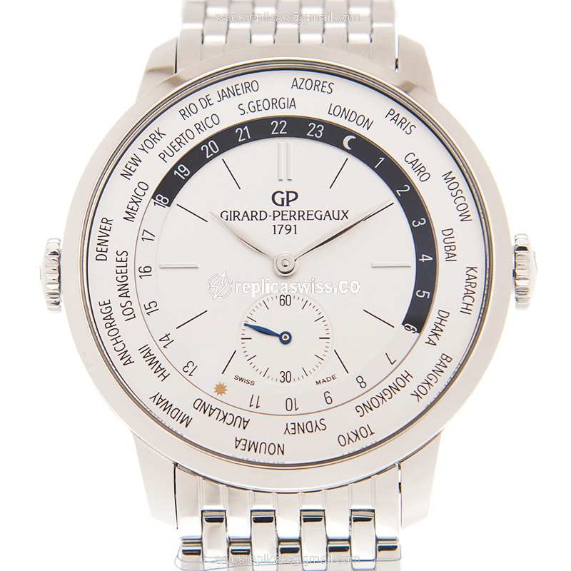 Girard Perregaux 49557-11-132-11A 1996 Automatic Stainless Steel