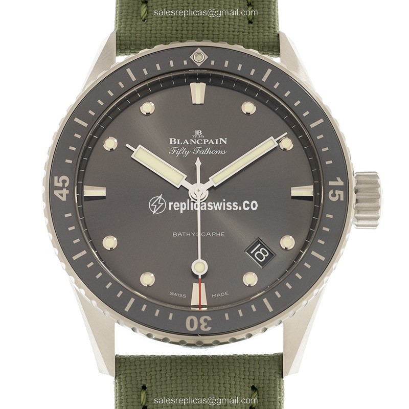 Blancpain 5000-1110-K52A FIFTY FATHOMS Automatic Stainless Steel