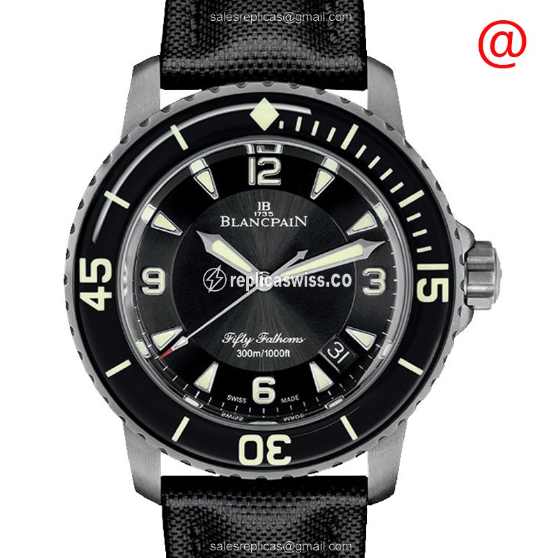 Blancpain 5015-12B30-B52B FIFTY FATHOMS Automatic Titanium