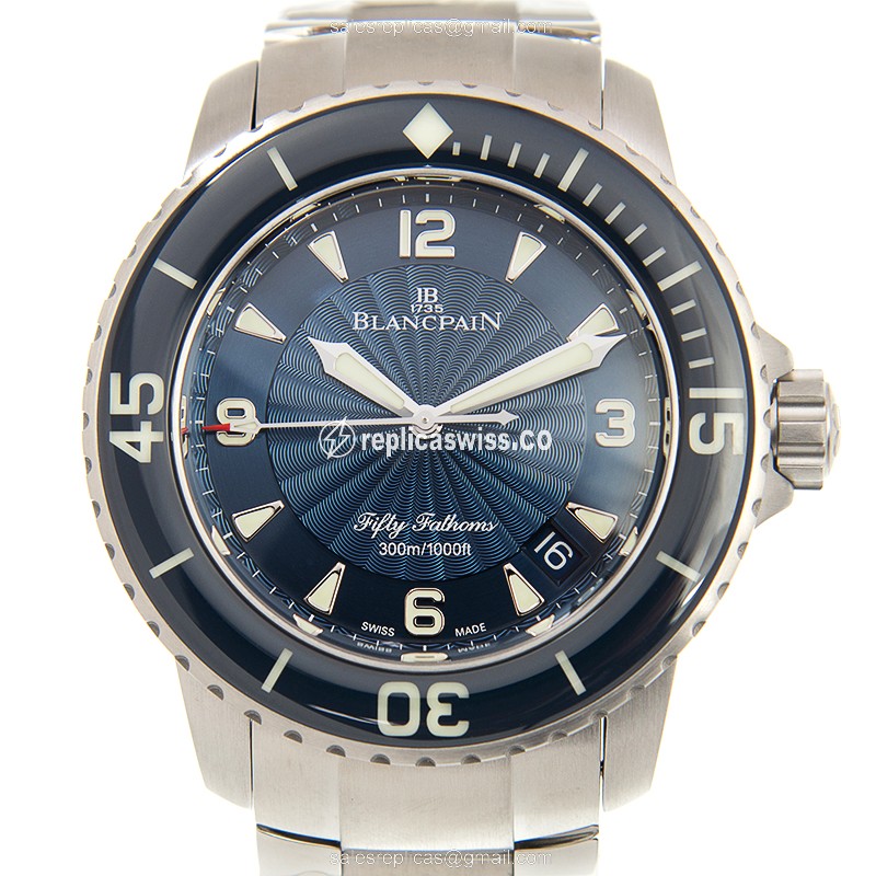 Blancpain 5015D-1140-71B FIFTY FATHOMS Automatic Stainless Steel