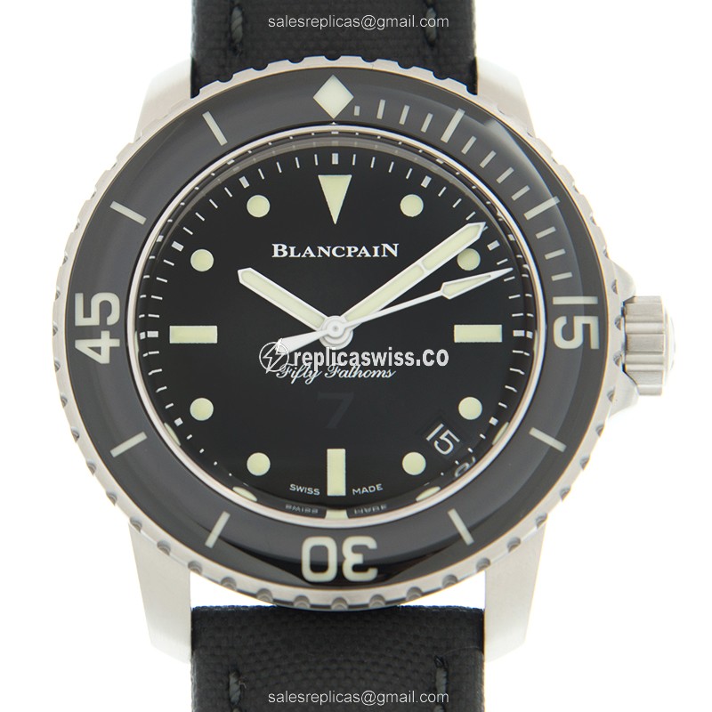 Blancpain 5015E-1130-B52A FIFTY FATHOMS Automatic Stainless Steel