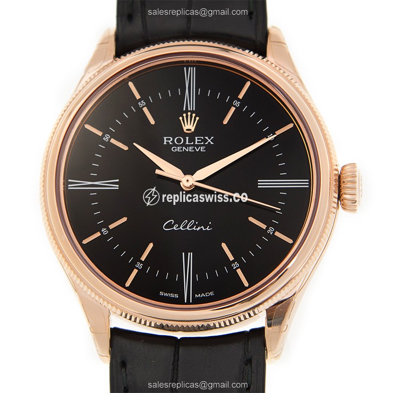 Rolex 50505 CELLINI SERIES Automatic 18kt Rose Gold
