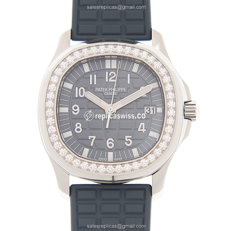 Patek Philippe 5067A-025 AQUANAUT Quartz Stainless Steel & Diamonds