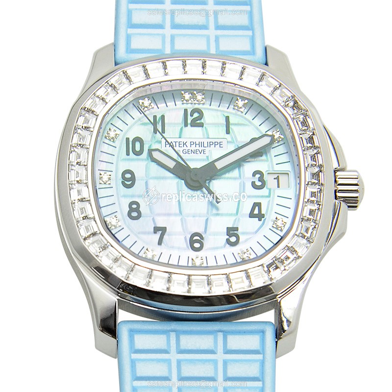Patek Philippe 5072G-001 AQUANAUT Automatic 18kt White Gold & Diamond