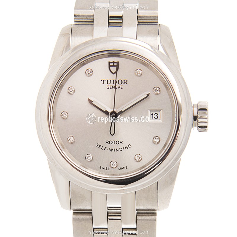 Tudor 51000-68010-10DI-SV GLAMOUR DATE Automatic Steel