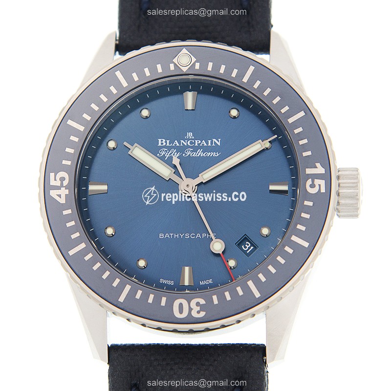 Blancpain 5100-1140-O52A FIFTY FATHOMS Automatic Stainless Steel
