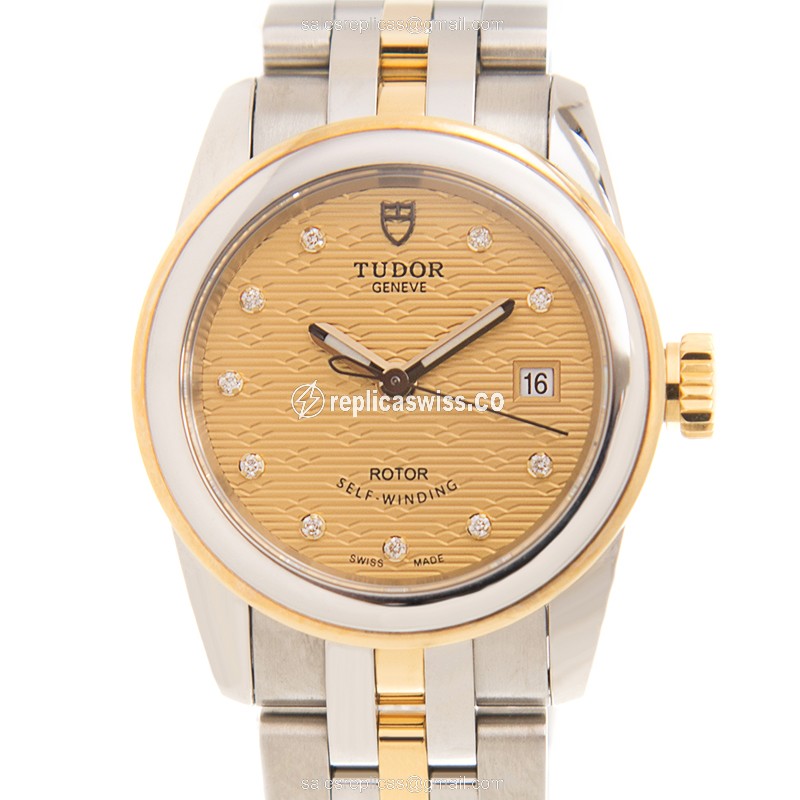 Tudor 51003-68013-10DI-CHCL GLAMOUR DATE Automatic Stainless Steel