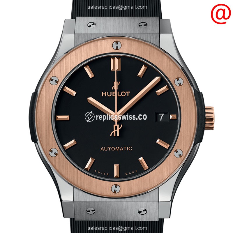 Hublot 511.NO.1181.RX CLASSIC FUSION Automatic 18kt Rose Gold & Titanium