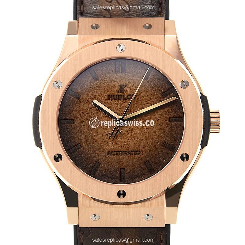 Hublot 511.OX.00500.VR.BER16 CLASSIC FUSION Automatic 18kt Rose Gold