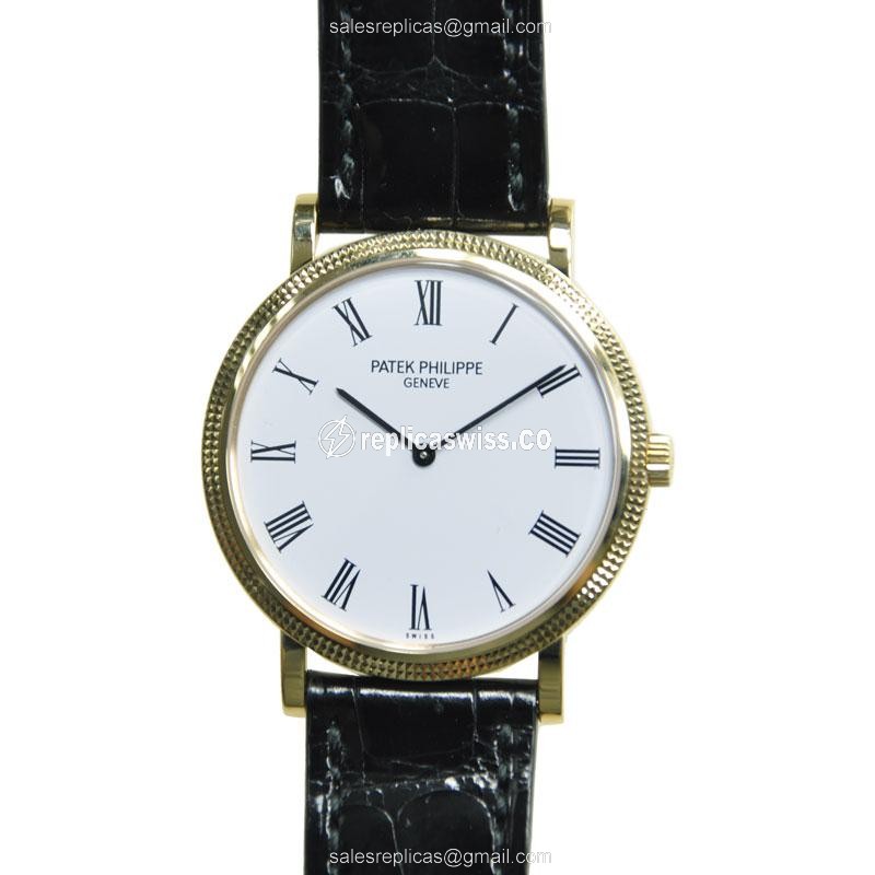 Patek Philippe 5120J-001 CALATRAVA Automatic 18kt Yellow Gold