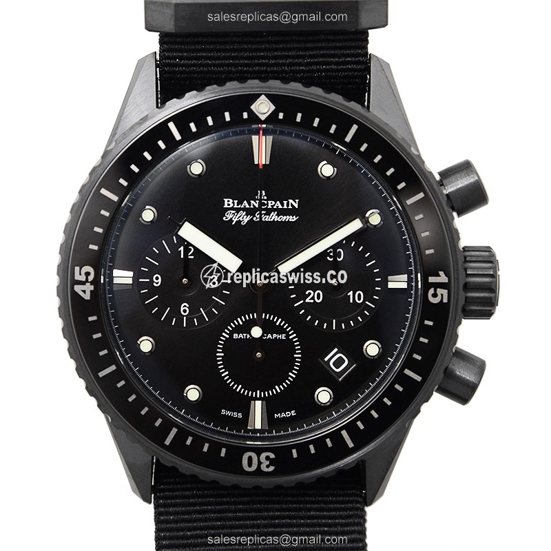 Blancpain 5200-0130-NABA FIFTY FATHOMS Automatic Stainless Steel