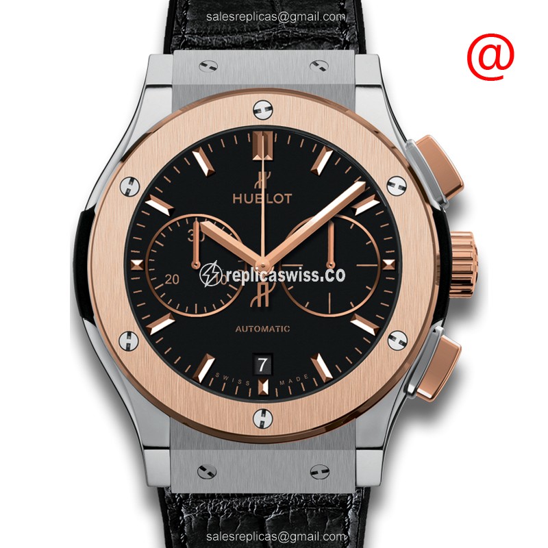 Hublot 521.NO.1181.LR CLASSIC FUSION Automatic 18kt Rose Gold & Titanium