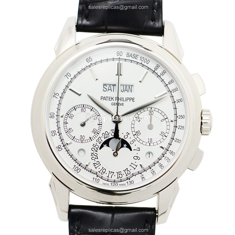 Patek Philippe 5270G-013 GRAND COMPLICATIONS Manual Wind 18kt White Gold
