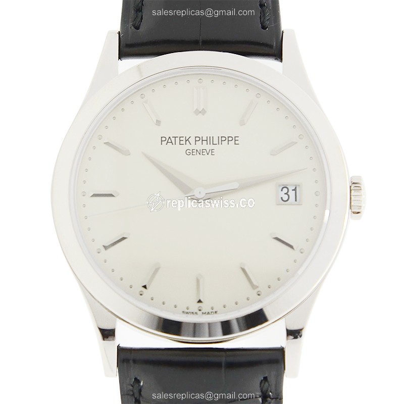 Patek Philippe 5296G-010 CALATRAVA Automatic 18kt White Gold