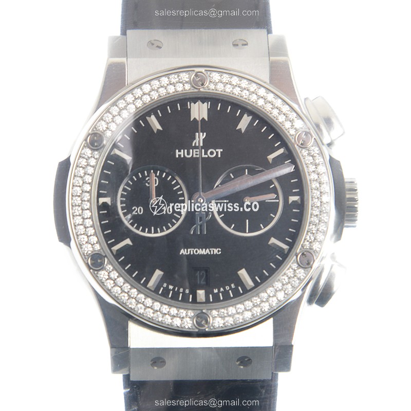 Hublot 541.NX.1171.LR.1104 CLASSIC FUSION Automatic Titanium & Diamond