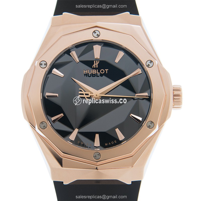 Hublot 550.OS.1800.RX.ORL19 CLASSIC FUSION Automatic 18kt Rose Gold