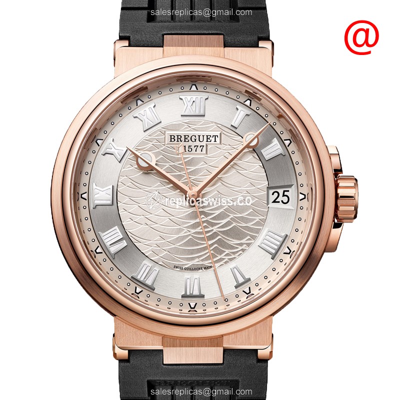 Breguet 5517BR/12/5ZU MARINE Automatic 18kt Rose Gold