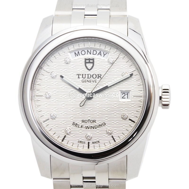 Tudor 56000-68060-10DI-SVCL GLAMOUR DATE Automatic Stainless Steel