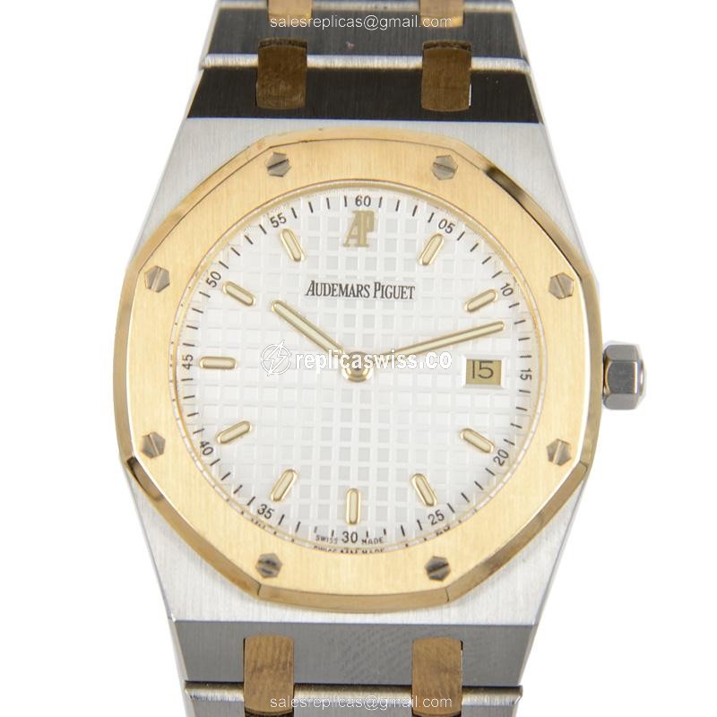 Audemars Piguet 56175SA.O.0789SA.09 ROYAL OAK Quartz 18kt Gold & Steel