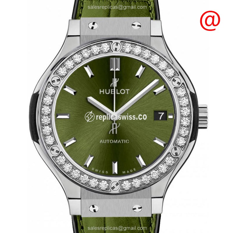 Hublot 565.NX.8970.LR.1204 CLASSIC FUSION Automatic Titanium & Diamond