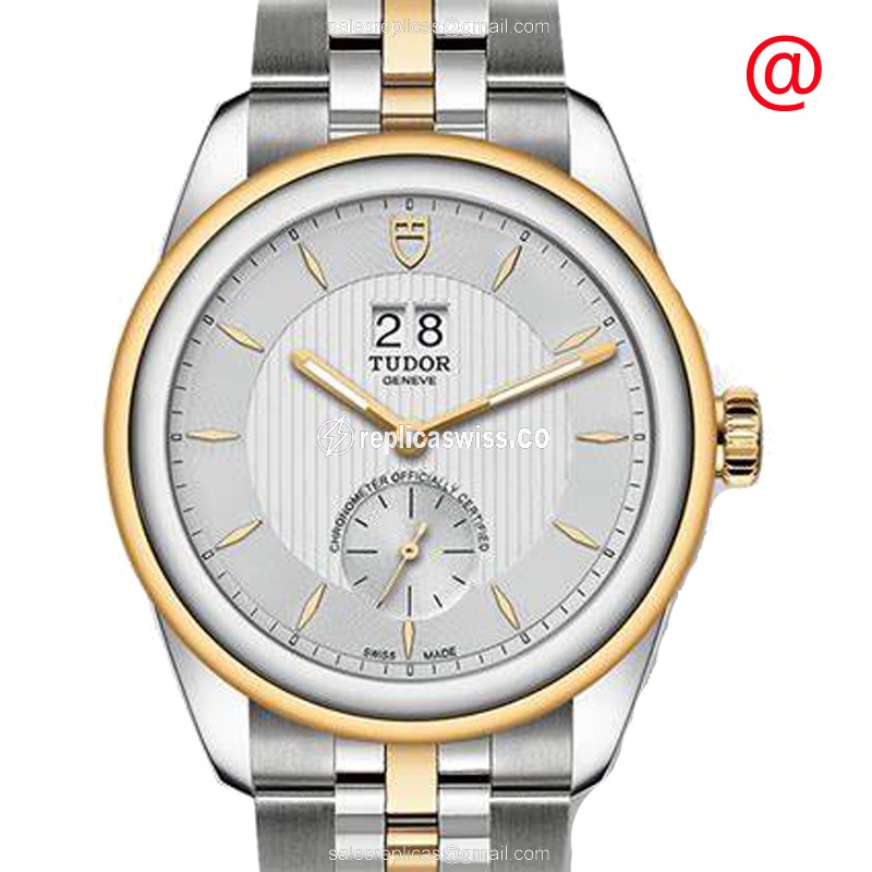 Tudor 57103WT GLAMOUR DATE Automatic 18kt Gold & Steel