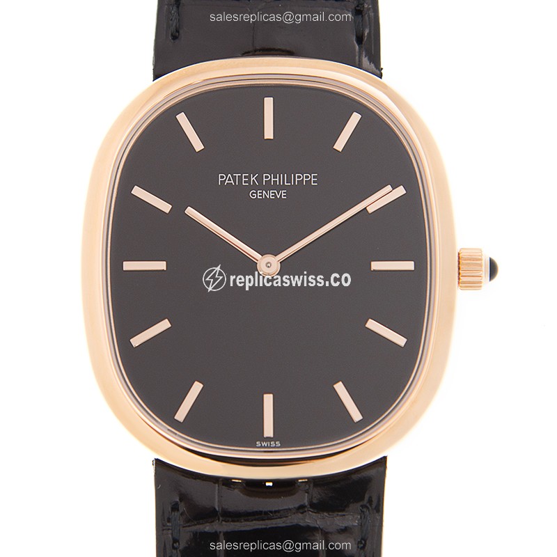 Patek Philippe 5738R-001 GOLDEN ELLIPSE Automatic 18kt Rose Gold