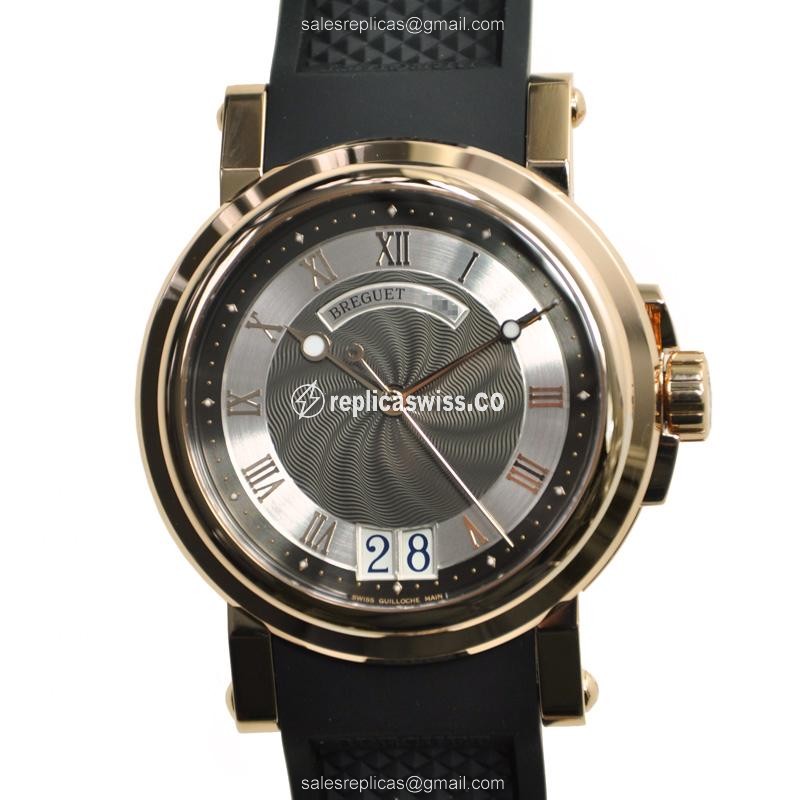 Breguet 5817BR/Z2/5V8 MARINE Automatic 18kt Rose Gold