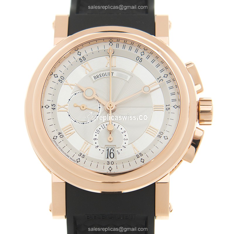 Breguet 5827BR/12/5ZU MARINE Automatic 18kt Rose Gold
